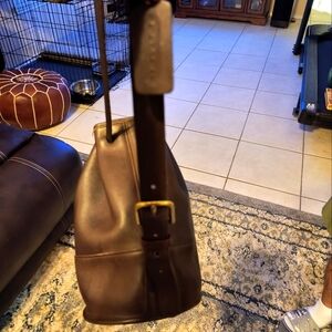 Coach Bixby leather Bucket Bag Vintage